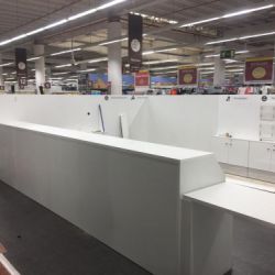 Mueble aparador para hostelería en color blanco