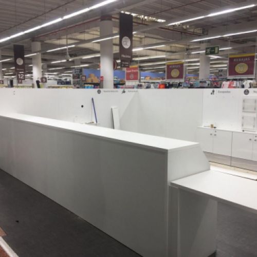 Mueble aparador para hostelería en color blanco